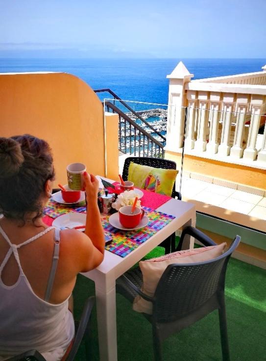 Vivienda Vacacional Sunset Los Gigantes サンティアゴ・デル・テイデ エクステリア 写真